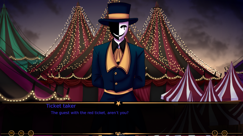 Ticket Taker character art